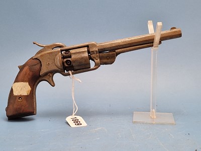Lot 1869 - American ??? Revolver C/W holster.