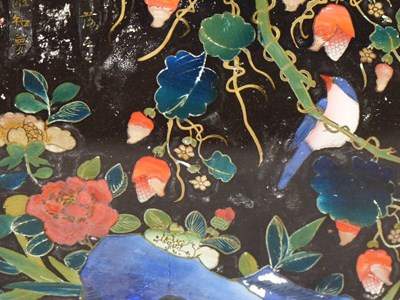 Lot 510 - An antique Chinese export reverse painting on...