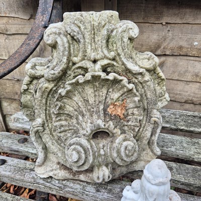 Lot 468 - A collection of weathered antique carved stone...