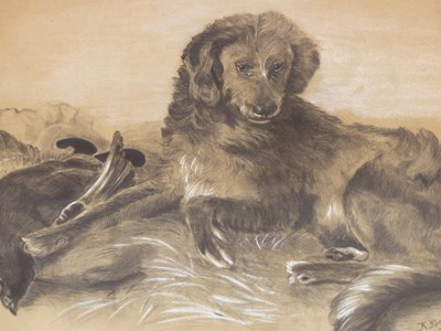 Lot 718 - K Bell (early 20th century,  a gundog...