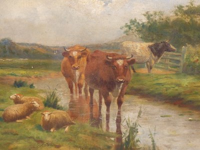 Lot 1307 - Thomas Sidney Cooper (1803-1902), three sheep...