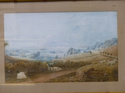Lot 1309 - A pair of 19th century coloured mezzotint...