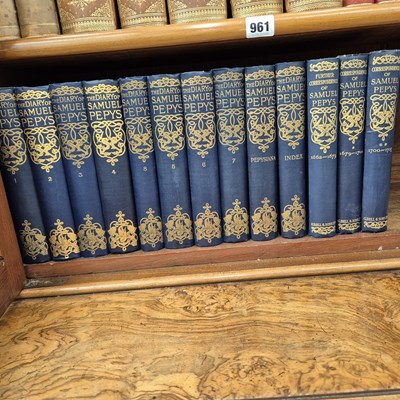 Lot 962 - Samuel Pepys, Diaries and Correspondence, 12...