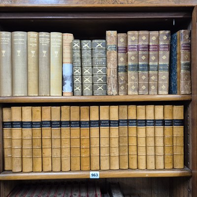 Lot 963 - Sporting Magazine, 26 leather bound vols, The...