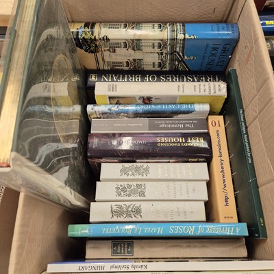 Lot 974 - Books on houses, castles and gardens together...