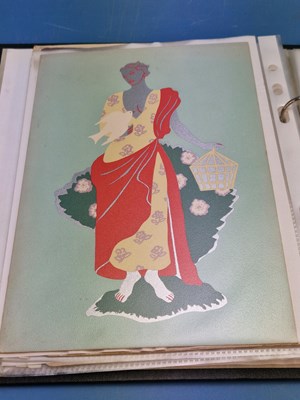 Lot 15 - Menus/Postcards - A group pertaining to...