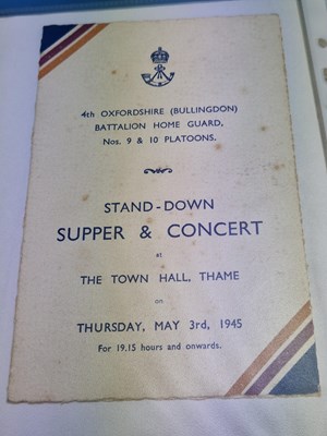 Lot 27 - Menus - A group pertaining to Post WWII...