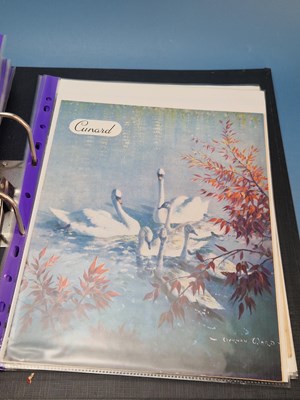 Lot 31 - Menus - A group pertaining to Queen Elizabeth,...