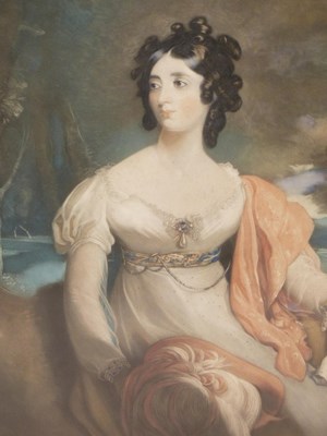 Lot 1007 - A group of decorative portrait furnishing...