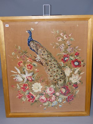 Lot 992 - A 19th century Berlin wool work picture of a...