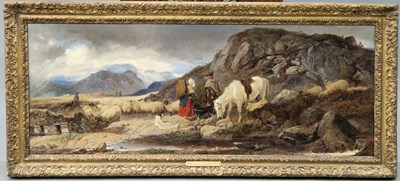 Lot 1293 - Richard Ansdell (1815-1885), gathering the...