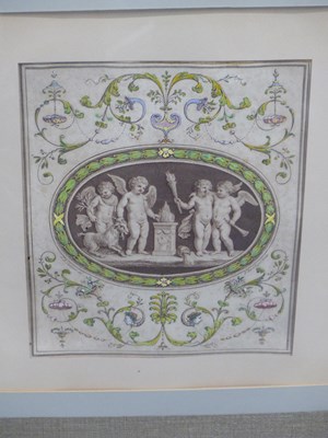 Lot 1174 - After Michelangelo Pergolesi, six antique...