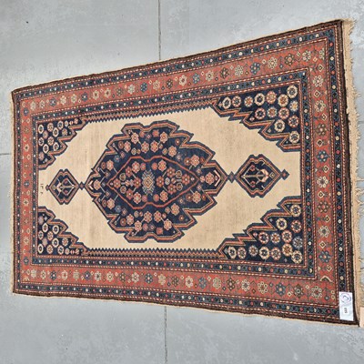 Lot 568 - An antique Persian Serab rug, L 202 W 134cms