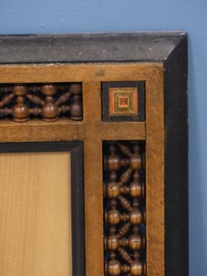 Lot 1198 - A pair of late 19th Century inlaid and carved...