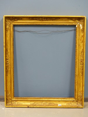Lot 1201 - Two antique French Empire-style portrait...