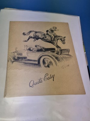Lot 37 - Menus - A group pertaining to sports functions...