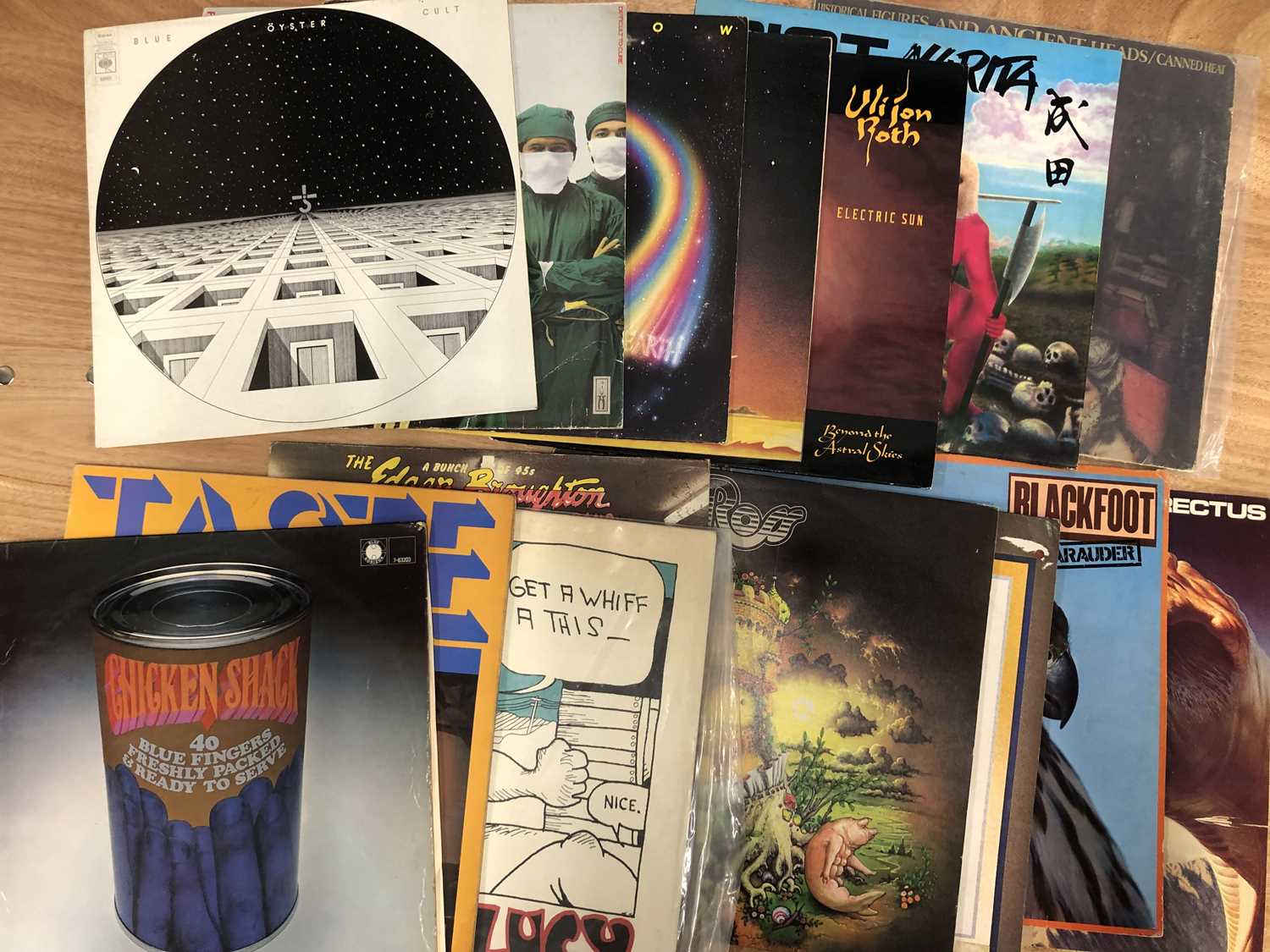 Lot 10 - Blues Rock / Heavy Rock - 15 LP Records;...