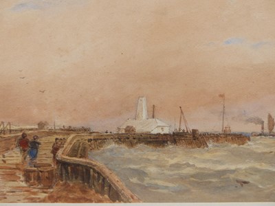 Lot 541 - Walter William May (1831-1896) two marine...