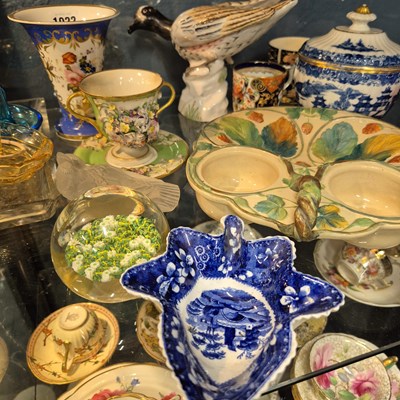 Lot 1022 - Miscellaneous ceramics and glass to include...