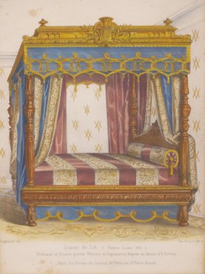 Lot 545 - A set of twelve antique French prints of...
