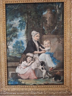 Lot 504 - Attributed to Daniel Gardner (1750-1805) a...