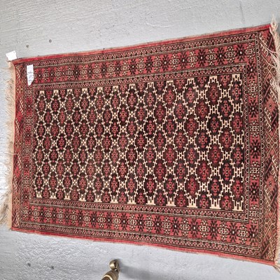 Lot 1748A - An Afghan tribal rug of Turkoman design