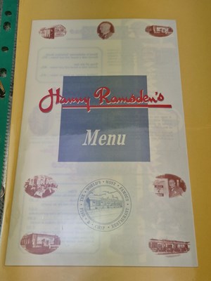 Lot 46 - Menus - A group pertaining to 1980s, to...