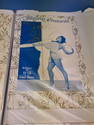 Lot 47 - Menus - A group pertaining to Actual Menus...