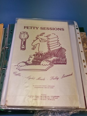 Lot 49a - Menus - A group pertaining to Overseas working...