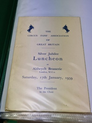 Lot 51 - Menus - A group pertaining to 1950s...