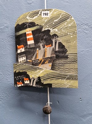 Lot 792 - John Maltby (1936-2020), a painted wooden...