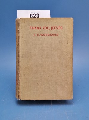 Lot 823 - P G Wodehouse, 'Thank You Jeeves', 1934, a...