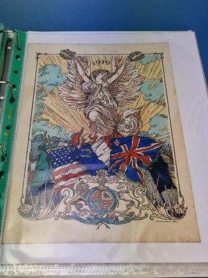 Lot 65 - Menus/Ephemera - A group pertaining to First...