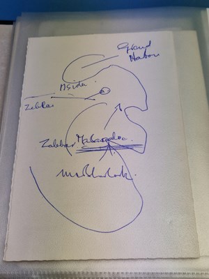 Lot 70 - Menus/Ephemera - A group pertaining to Batger...