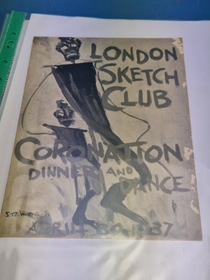 Lot 72A - Menus/Ephemera - A group pertaining to...