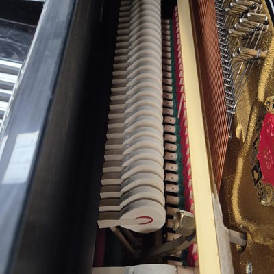 Lot 1796 - A Vintage Schimmel 272-786 upright piano with...