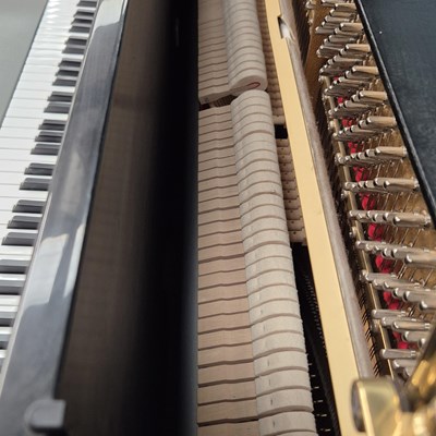 Lot 1796 - A Vintage Schimmel 272-786 upright piano with...