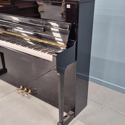 Lot 1796 - A Vintage Schimmel 272-786 upright piano with...