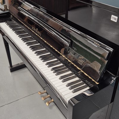 Lot 1796 - A Vintage Schimmel 272-786 upright piano with...