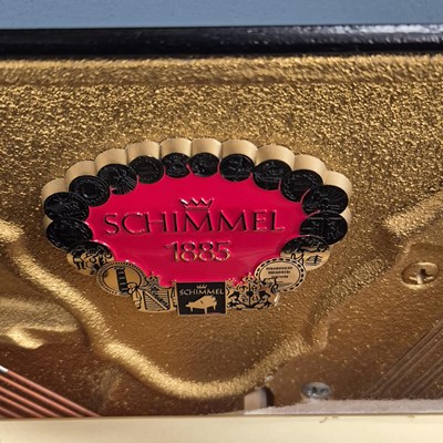 Lot 1796 - A Vintage Schimmel 272-786 upright piano with...