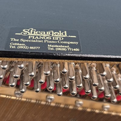 Lot 1796 - A Vintage Schimmel 272-786 upright piano with...