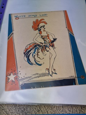 Lot 74 - Menus/Ephemera - A group pertaining to White...
