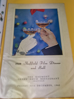 Lot 86A - Menus/Ephemera - A group pertaining to 1960s...