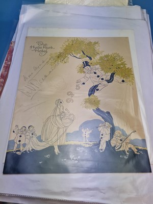 Lot 87A - Menus/Ephemera - A group pertaining to Vintage...
