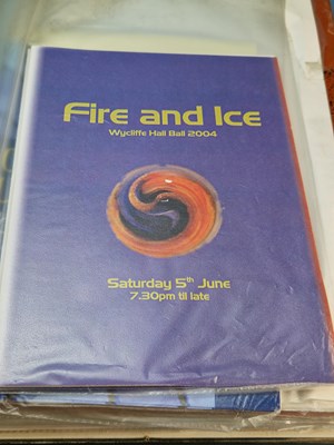 Lot 92 - Menus/Ephemera - Miscellaneous menus, Oxcford...