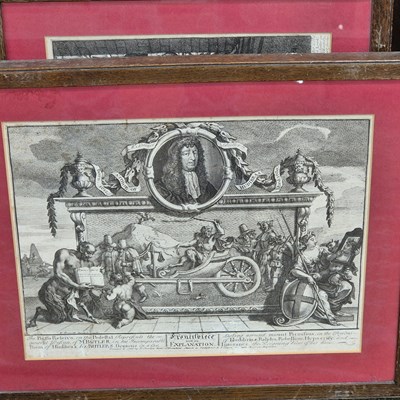 Lot 1049 - William Hogarth. A set of nine 18th-century...