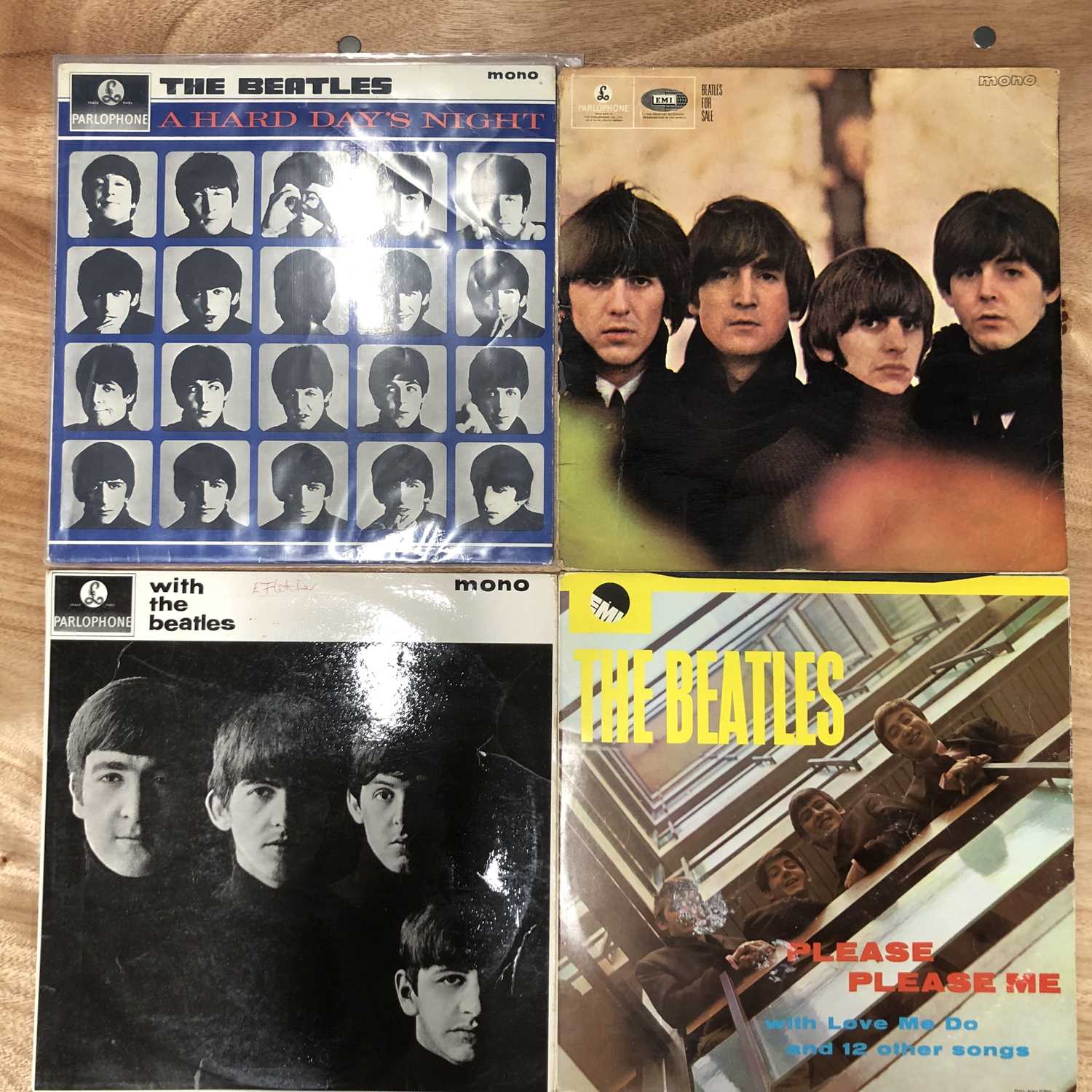 Lot 27 - The Beatles / Related - 17 LP Records;...