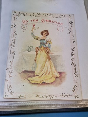 Lot 124 - Menus/Ephemera - A group pertaining to...