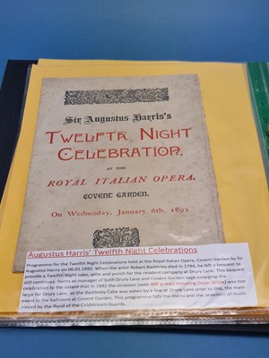 Lot 125b - Menus/Ephemera - A group pertaining to...