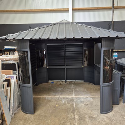 Lot 1783 - An as-new ex-display Hot Tub -Jacuzzi canopy...